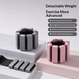 Fitness Silicone Weight-bearing Wristband, Multifunctional Detachable Sandbag Foot Ring, Home Yoga Fitness Resistance Arm Wristband - Image 11