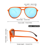 The New Pilot Sunglasses Are Available For Both Men And Women. They Feature UV400 Anti-UV Polarized Mirror Lenses, Ultra-light TR90 Frames, And Are Retro And Fashionable, Ideal For Driving And Fishing - Image 8