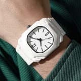 Lightweight Mixed-scale Octagonal Minimalist Quartz Wristwatch - Image 6