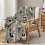 Various Animals Blanket Soft Pig Horse Durable Comfortable Blanket Women A Dult Birthday Gift Home Decoration Sofa Couch Office Bed Camping Travel, 150x200cm Temu Can Only Be Self-picked Up - Image 7