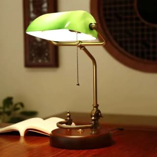 Retro Solid Wood Bedroom Decorative Table Lamp