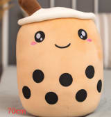 Cute Fruit Drink Plush Stuffed Soft Strawberry Milk Tea Plush Boba Tea Cup Toy Bubble Tea Pillow Cushion Kids Gift - Image 24