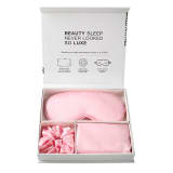 Luxury Satin Sleep Mask, Scrunchie & Pillowcase Set  Comes In A Gift Box, Ideal For Travel, Bedtime & Skincare - Image 4