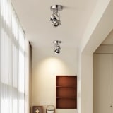 LED Spotlight GU10 Surface-mounted Spotlight Full-spectrum High-CRI Honeycomb Anti-glare Wall Washer Light - Image 2