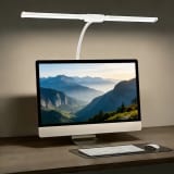 Double-head Eye-care Reading Clip-on Ultra-bright Desk Lamp - Image 3