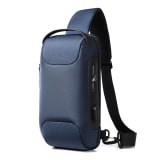 Waterproof USB Anti-theft Bag Men Oxford Crossbody Shoulder Bag Sling Multifunction Short Travel Messenger Chest Pack - Image 12