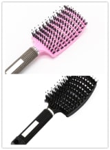 Hairbrush Anti Klit Brushy Haarborstel Women Detangler Hair Brush Bristle Nylon Scalp Massage  Teaser Hair Brush Comb - Image 22