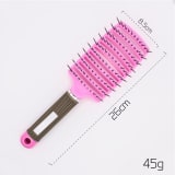 Hairbrush Anti Klit Brushy Haarborstel Women Detangler Hair Brush Bristle Nylon Scalp Massage  Teaser Hair Brush Comb - Image 53
