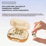 Noise-canceling HD Digital Display Wireless Sports Bluetooth Headphones - Image 1
