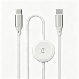 27W 2-in-1 Magnetic Wireless Charging And Data Transfer Cable - Image 2