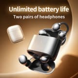 2026 New M176 4-in-1 Earphone Ecommerce Explosive High-Quality Low-Latency Wireless Bluetooth Headphones - Image 5