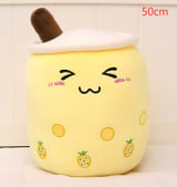Cute Fruit Drink Plush Stuffed Soft Strawberry Milk Tea Plush Boba Tea Cup Toy Bubble Tea Pillow Cushion Kids Gift - Image 51
