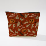 Halloween Decor Cosmetic Bag  Large Capacity Travel Toiletry Bag  Portable Storage Pouch For Skincare - Image 19