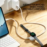 27W 2-in-1 Magnetic Wireless Charging And Data Transfer Cable - Image 5