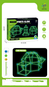 Fort Building Kit Construction Blocks Set Kids Toy Tents Fortress Builder Castles Tunnels Diy 3d Play House For Children Gift - Image 13