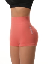 Women 3-Piece Seamless Biker Shorts Set, High Waisted Butt Lift Compression Shorts, Soft Stretchy Workout Shorts For Gym Yoga Running Activewear - Image 8