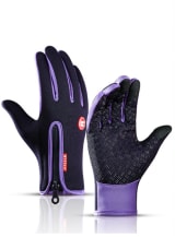 Winter Gloves Touch Screen Riding Motorcycle Sliding Waterproof Sports Gloves With Fleece - Image 23