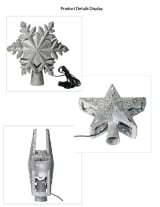 LED Decorative Christmas Tree Top Projection Light - Image 4