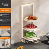 Punch-free Foldable Kitchen Prep Rack - Image 10
