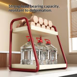 Spice Storage Rack Double Layer Kitchen Storage Rack Multifunctional Spice Storage Rack Tabletop Oil Salt Sauce Vinegar Rack - Image 9