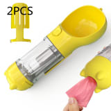 Pet Water Bottle Feeder Bowl Garbage Bag Storage Portable Pet Outdoor Travel 3 In 1 Dog Water Bottle - Image 19