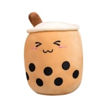 Cute Fruit Drink Plush Stuffed Soft Strawberry Milk Tea Plush Boba Tea Cup Toy Bubble Tea Pillow Cushion Kids Gift - Image 16