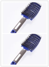 Hairbrush Anti Klit Brushy Haarborstel Women Detangler Hair Brush Bristle Nylon Scalp Massage  Teaser Hair Brush Comb - Image 11
