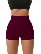 Women 3-Piece Seamless Biker Shorts Set, High Waisted Butt Lift Compression Shorts, Soft Stretchy Workout Shorts For Gym Yoga Running Activewear - Image 23
