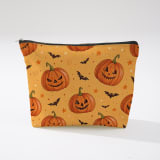 Halloween Decor Cosmetic Bag  Large Capacity Travel Toiletry Bag  Portable Storage Pouch For Skincare - Image 27