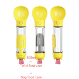 Pet Water Bottle Feeder Bowl Garbage Bag Storage Portable Pet Outdoor Travel 3 In 1 Dog Water Bottle - Image 12