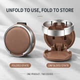 Foldable Car Door Cup Holder, Retractable Water Bottle Bracket, Side Door Storage Organizer For Vehicle Interior - Image 5