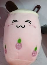 Cute Fruit Drink Plush Stuffed Soft Strawberry Milk Tea Plush Boba Tea Cup Toy Bubble Tea Pillow Cushion Kids Gift - Image 58