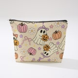 Halloween Decor Cosmetic Bag  Large Capacity Travel Toiletry Bag  Portable Storage Pouch For Skincare - Image 63