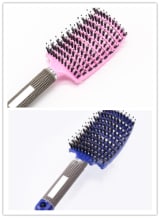 Hairbrush Anti Klit Brushy Haarborstel Women Detangler Hair Brush Bristle Nylon Scalp Massage  Teaser Hair Brush Comb - Image 21