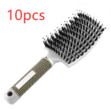Hairbrush Anti Klit Brushy Haarborstel Women Detangler Hair Brush Bristle Nylon Scalp Massage  Teaser Hair Brush Comb - Image 78