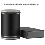 Rolling Knife Sharpener Double Sided Diamond Sharpening Stone 15 20 Degree Magnetic Angle Roller Sharpening For Kitchen Knives Gadgets - Image 8