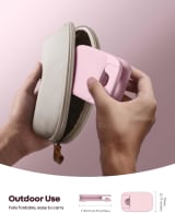Pink Phone Holder For Desk, Rose Gold Desktop Stand For Cell Phones, Office Accessories And Home Workspace - Image 5