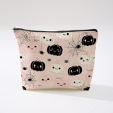 Halloween Decor Cosmetic Bag  Large Capacity Travel Toiletry Bag  Portable Storage Pouch For Skincare - Image 16