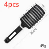 Hairbrush Anti Klit Brushy Haarborstel Women Detangler Hair Brush Bristle Nylon Scalp Massage  Teaser Hair Brush Comb - Image 37