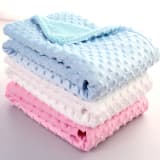 Polar Dot Baby Blanket Blanket Newborn Baby Swaddle Wrap Envelope Bebe Wrap Newborn Baby Bedding Blanket - Image 1