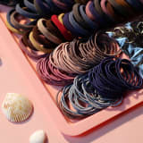 755-Piece Hair Accessories Set For Women, Seamless Ponytail Holders, Scrunchies And Hair Ties For Thick & Curly Hair - Image 4