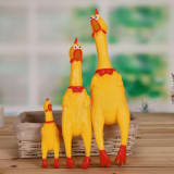 Screaming Chicken Pet Toy Venting Screaming Creative Prank - Image 1