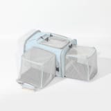 Portable Outdoor Cat Carrier, Summer Breathable Expandable Pet Bag, Lightweight Airline-approved Dog And Cat Travel Bag With Large Capacity - Image 6