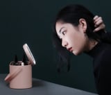 Portable Led Desk Storage Cosmetic Mirror Organizer Box With Light - Image 9
