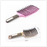 Hairbrush Anti Klit Brushy Haarborstel Women Detangler Hair Brush Bristle Nylon Scalp Massage  Teaser Hair Brush Comb - Image 31