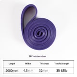 Fitness Resistance Bands Yoga Elastic Pull-up Bands Purple