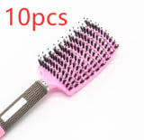 Hairbrush Anti Klit Brushy Haarborstel Women Detangler Hair Brush Bristle Nylon Scalp Massage  Teaser Hair Brush Comb - Image 50