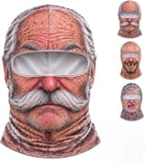 Realistic Winter Ski Face Mask Windproof Thermal Balaclava For Outdoor Sports And Parties - Image 2