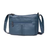 Women Genuine Leather Soft Shoulder Crossbody Backpack - Image 5
