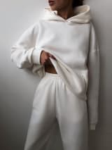 2026 Women's Autumn And Winter New Sales In Europe And America Casual Fashion With Thick Velvet And Warmth, Long Sleeve Hoodie And Pants, Two Piece Set - Image 15